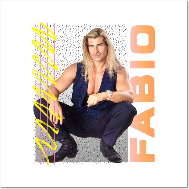 Fabio / 90s Aesthetic Wall Art by DankFutura